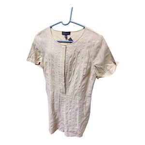 NWT The Limited Neural Romper with Silver Threads